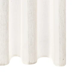Outlet Voilage Lin FILAO coloris naturel 140 x 260 cm - Voilages, Vitrages, Stores Et Accessoires|Rideaux