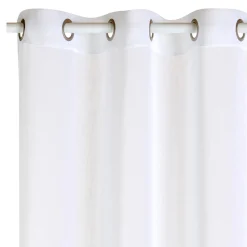 Sale Voilage PROCIDA coloris blanc 290 x 240 cm - Voilages, Vitrages, Stores Et Accessoires|Rideaux