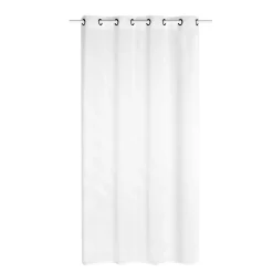 Sale Voilage TOU coloris blanc 140 x 240 cm - Voilages, Vitrages, Stores Et Accessoires|Rideaux