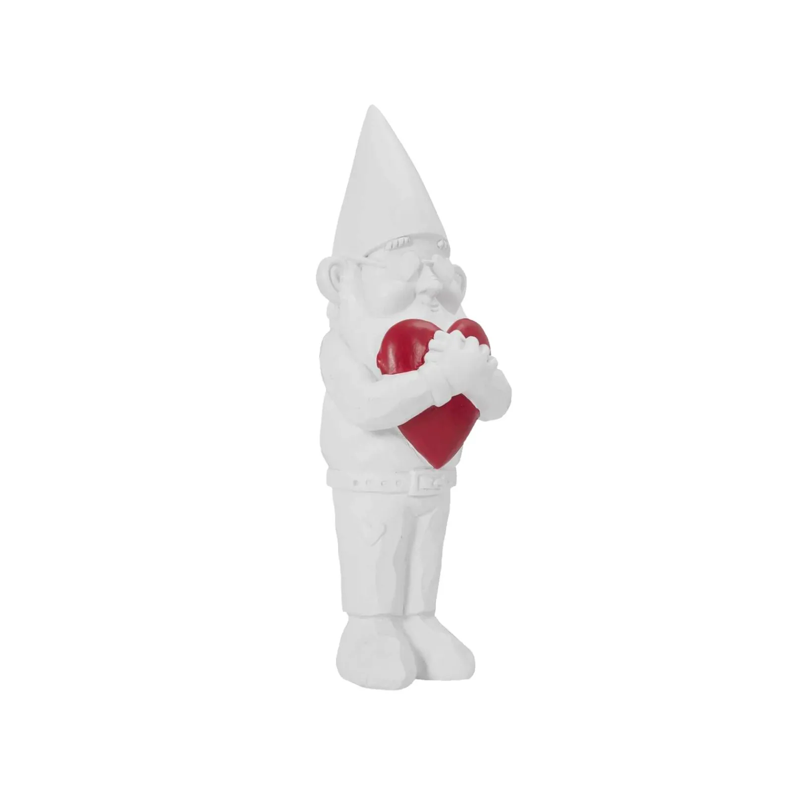 Outlet Nain de jardin NANO coloris blanc - 4MURS Objets Déco