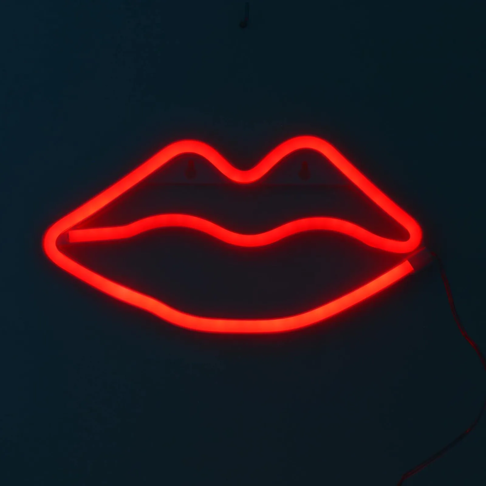 Online Néon BISOUS coloris rouge - 4MURS Objets Muraux|Guirlandes Et Déco Lumineuse