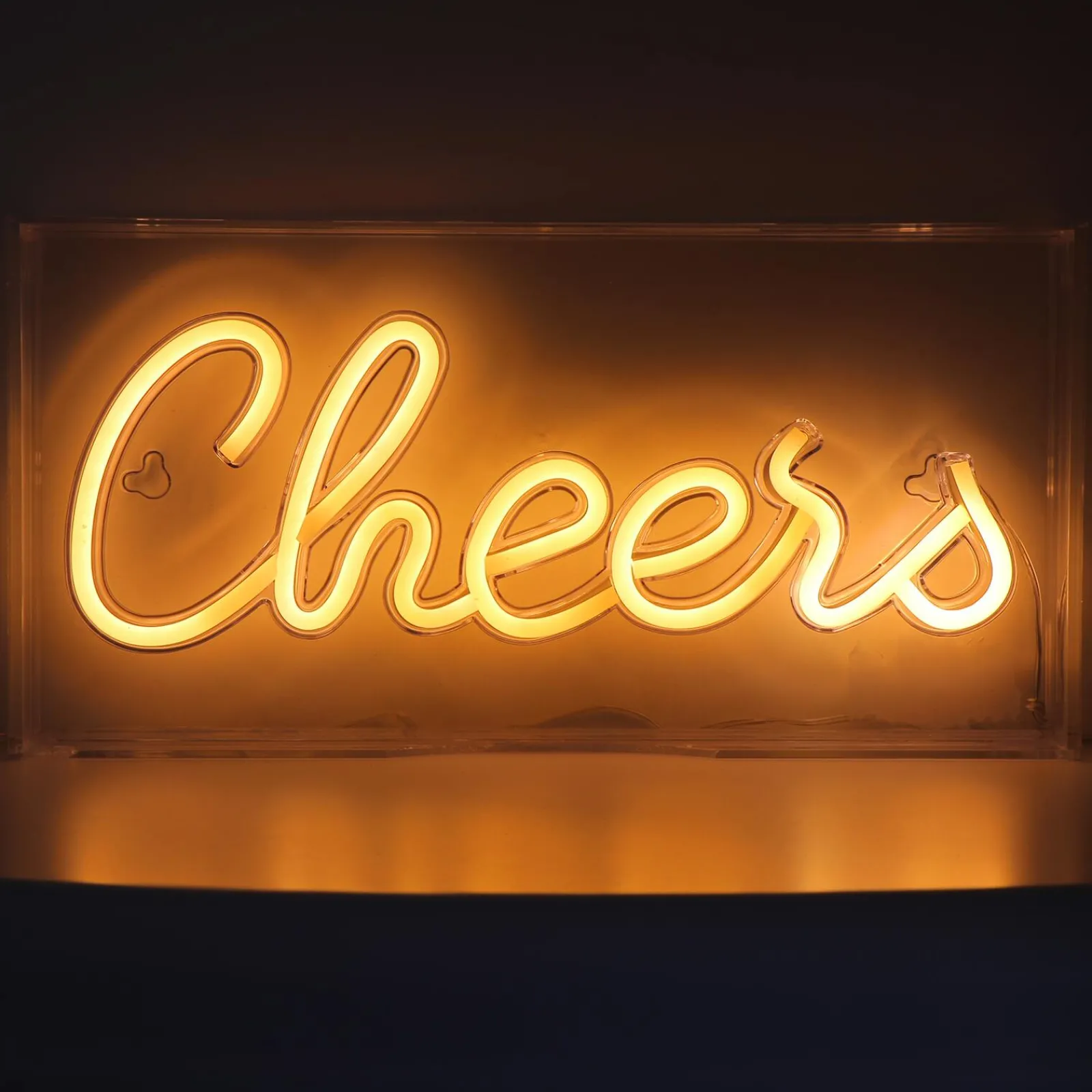 Clearance Néon CHEERS coloris blanc chaud - 4MURS Objets Muraux|Guirlandes Et Déco Lumineuse