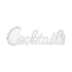 New Néon COCKTAILS coloris jaune - 4MURS Objets Muraux|Guirlandes Et Déco Lumineuse