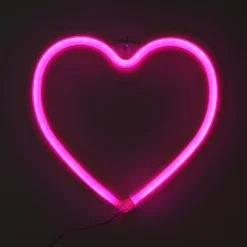 Best Néon COEUR coloris rose - 4MURS Objets Muraux|Guirlandes Et Déco Lumineuse