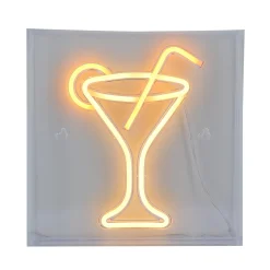 Online Néon COSMOPOLITAIN coloris orange et blanc chaud - 4MURS Objets Muraux|Guirlandes Et Déco Lumineuse