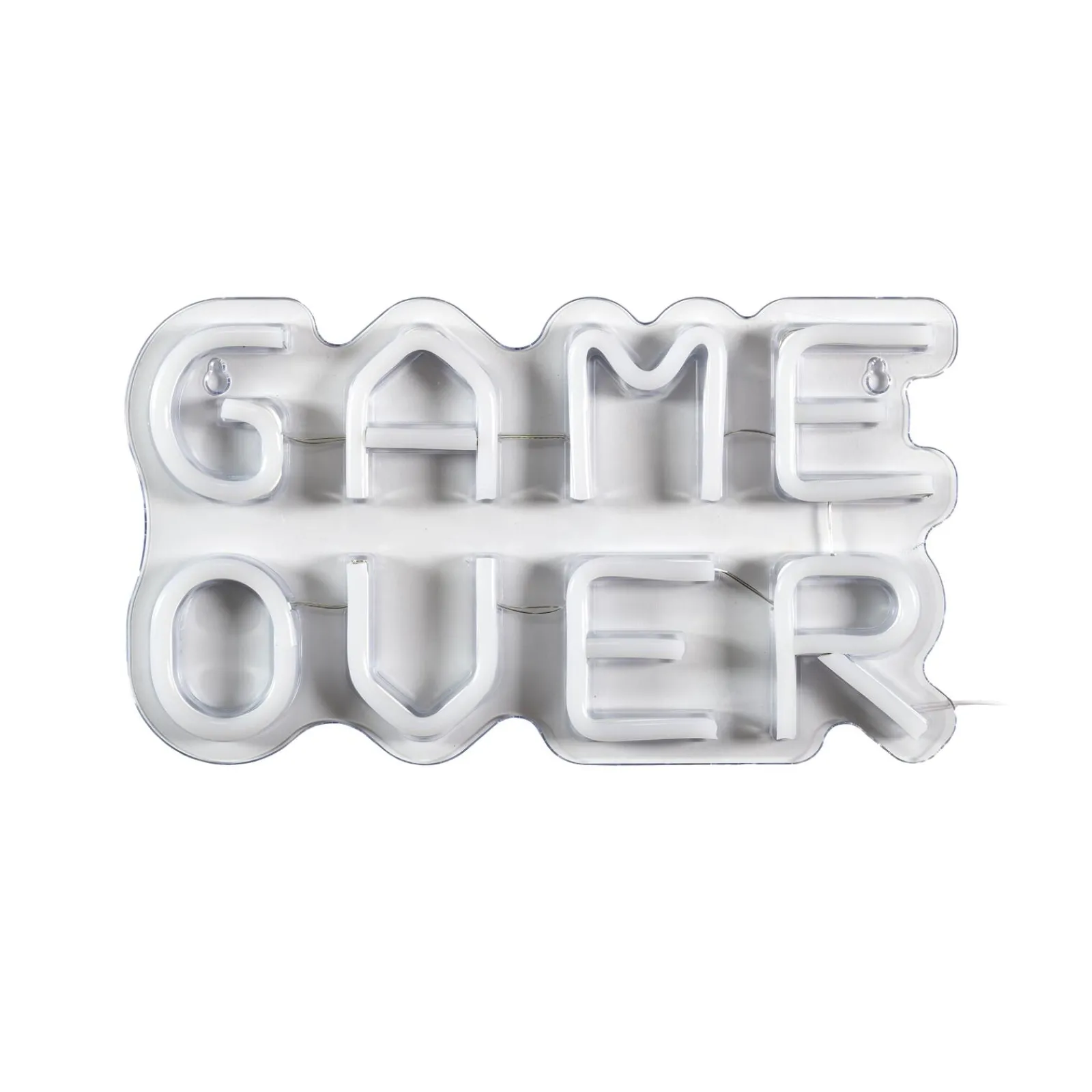 Discount Néon GAME OVER coloris multicolore - 4MURS Objets Muraux|Guirlandes Et Déco Lumineuse