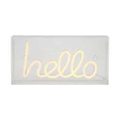Hot Néon HELLO coloris blanc chaud - 4MURS Objets Muraux|Guirlandes Et Déco Lumineuse