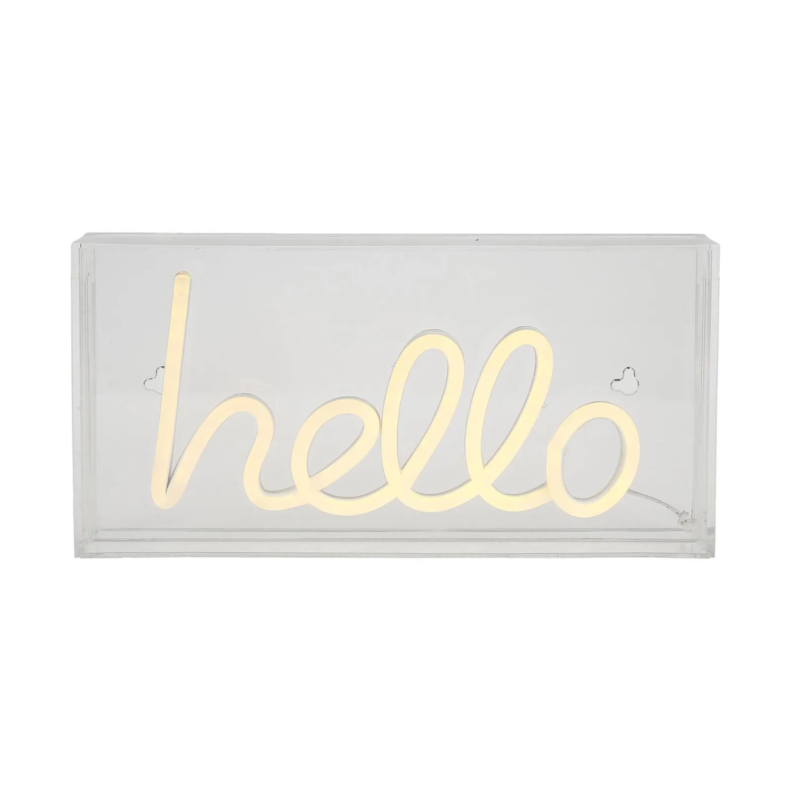 Hot Néon HELLO coloris blanc chaud - 4MURS Objets Muraux|Guirlandes Et Déco Lumineuse