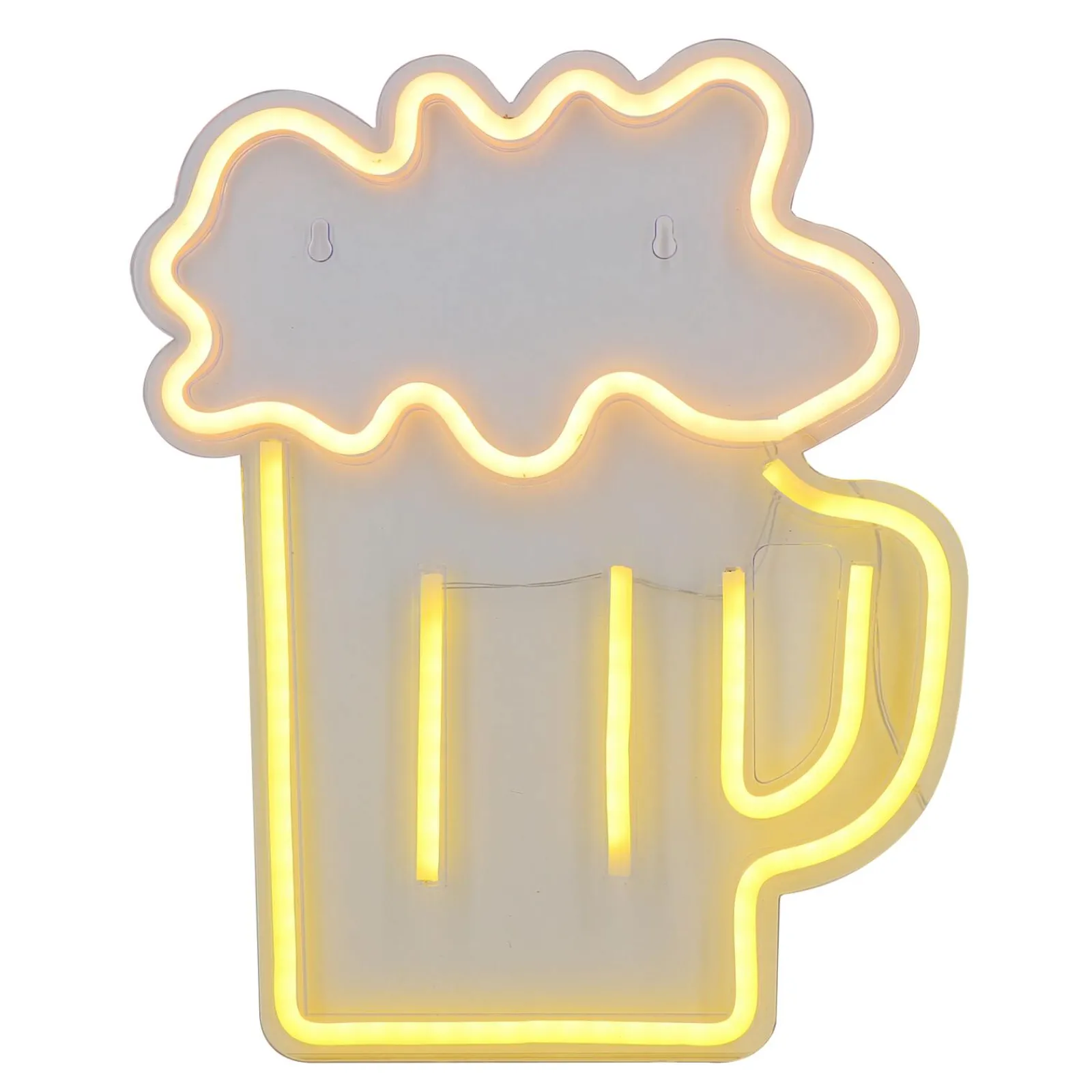 Sale Néon PINTE coloris jaune/blanc - 4MURS Objets Muraux|Guirlandes Et Déco Lumineuse