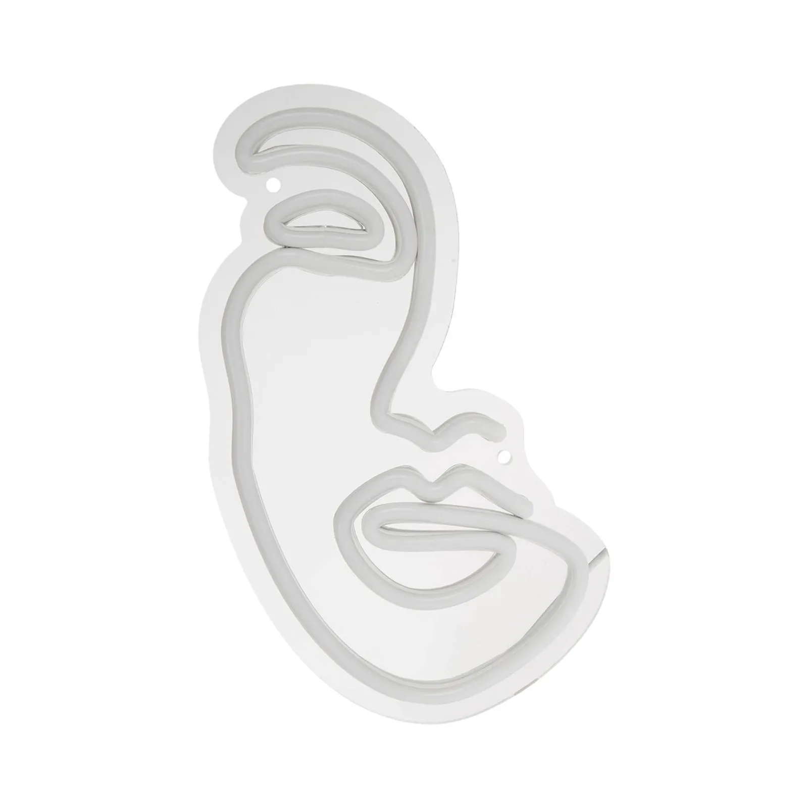 Clearance Néon VISAGE coloris blanc chaud - 4MURS Objets Muraux|Guirlandes Et Déco Lumineuse