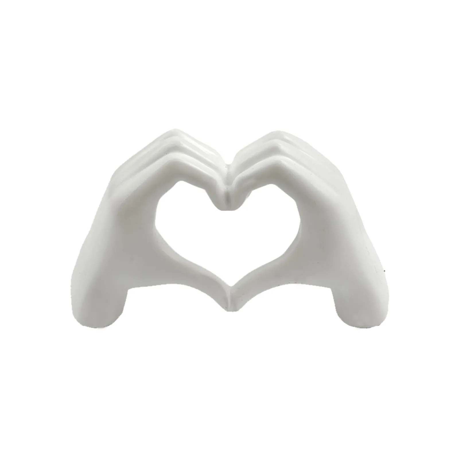 Fashion Objet déco LOVE HAND coloris blanc - 4MURS Objets Déco