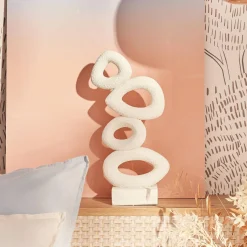 Clearance Objet déco MARO coloris blanc - 4MURS Objets Déco