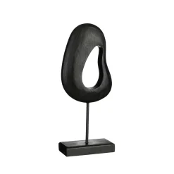 Clearance Objet déco PASTINA coloris noir - 4MURS Objets Déco