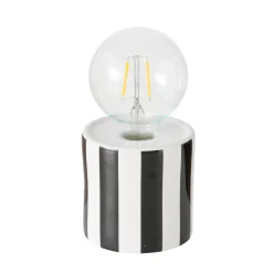 Sale Objet lumineux ITCHY coloris noir/blanc 18 x 9 cm - 4MURS Guirlandes Et Déco Lumineuse