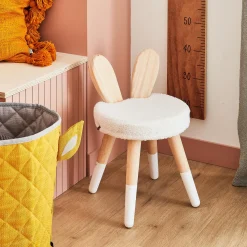 Discount Fauteuil pour enfant THELMA coloris blanc cassé - 4MURS Enfant Meubles Enfant|Meubles Enfant
