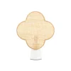 Hot Lampe à poser FAUSTINE blanc/beige 36 x 28 cm - 4MURS Lampes À Poser