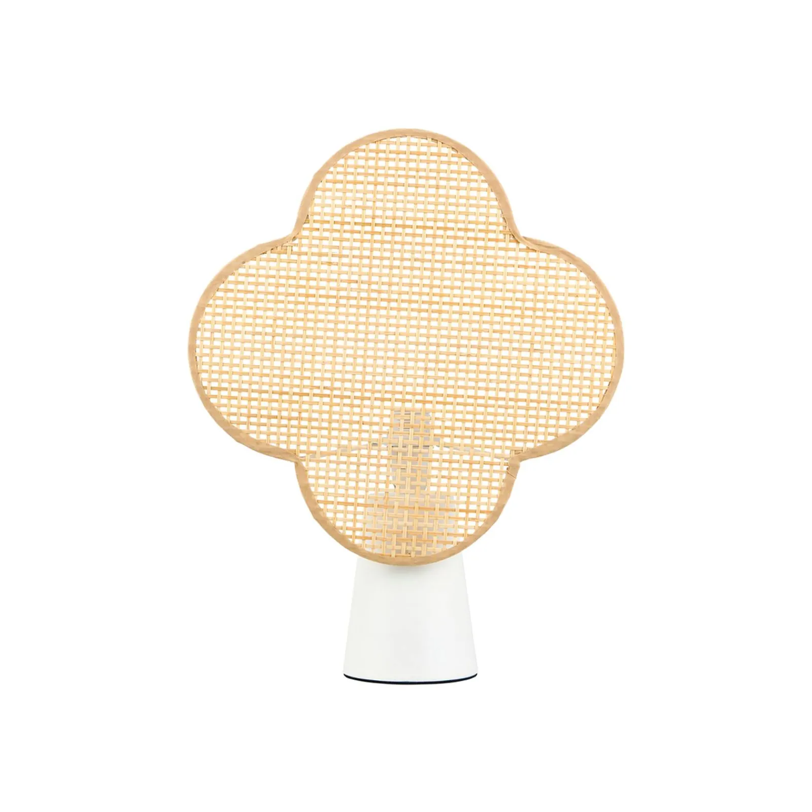 Hot Lampe à poser FAUSTINE blanc/beige 36 x 28 cm - 4MURS Lampes À Poser