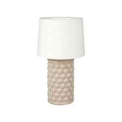 Clearance Lampe à poser POMPON coloris beige 44 x 22 cm - 4MURS Lampes À Poser