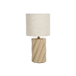 Outlet Lampe à poser TWIST coloris beige 44 x 21 cm - 4MURS Lampes À Poser