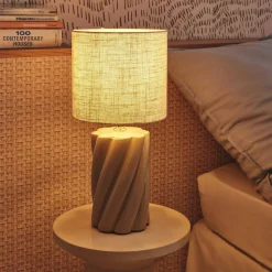 Outlet Lampe à poser TWIST coloris beige 44 x 21 cm - 4MURS Lampes À Poser