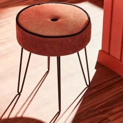 New Tabouret COSTA coloris terracotta - 4MURS Chaises Et Tabourets