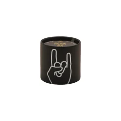 New Bougie parfumée ROCK ON Cuir + mousse de chêne - 4MURS Bougies Et Senteurs