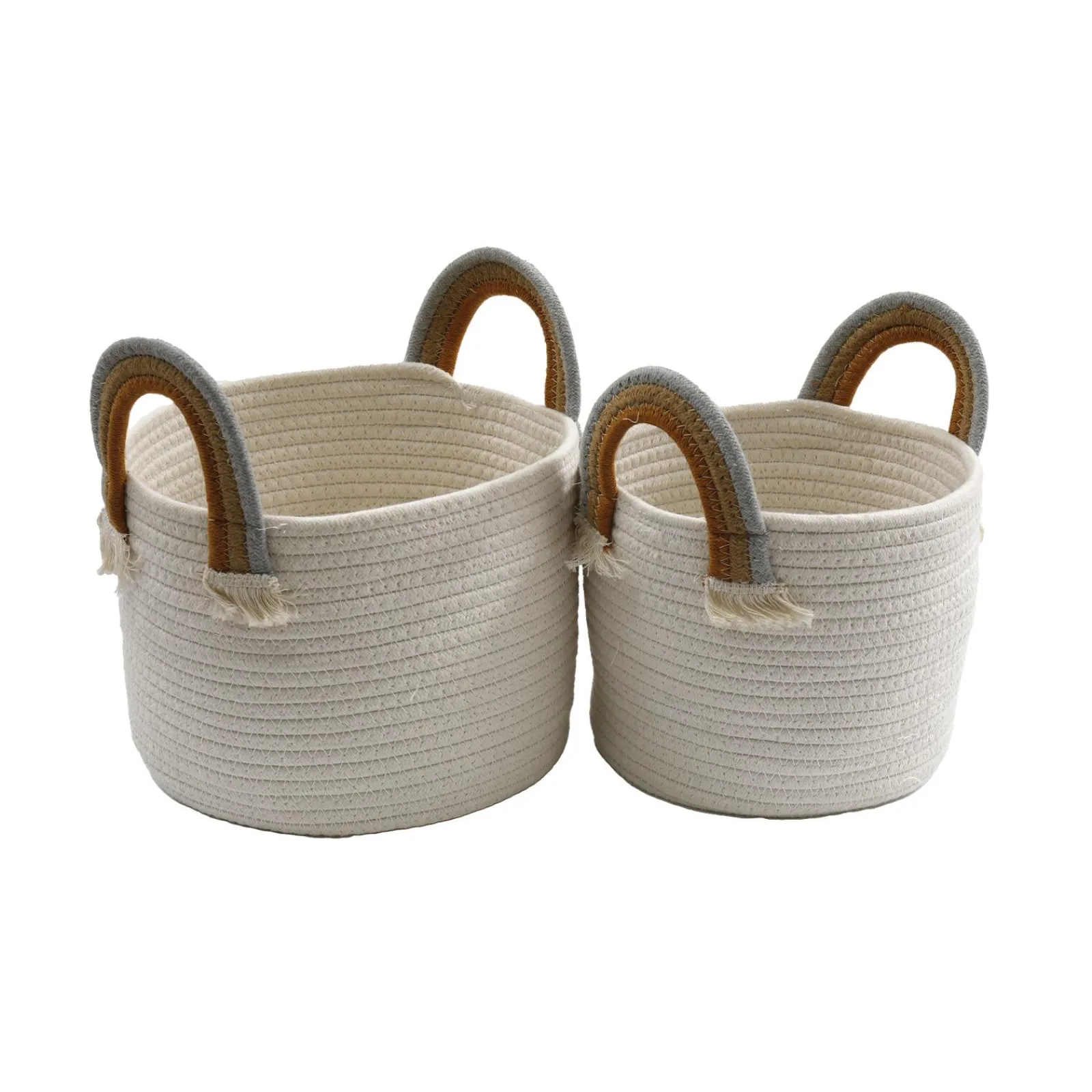 New Panier ARC-EN-CIEL coloris beige - 4MURS Enfant Déco Enfant|Objets Déco