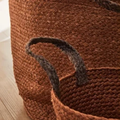 Online Panier BORNÉO coloris brun diamètre 38 cm - 4MURS Objets Déco