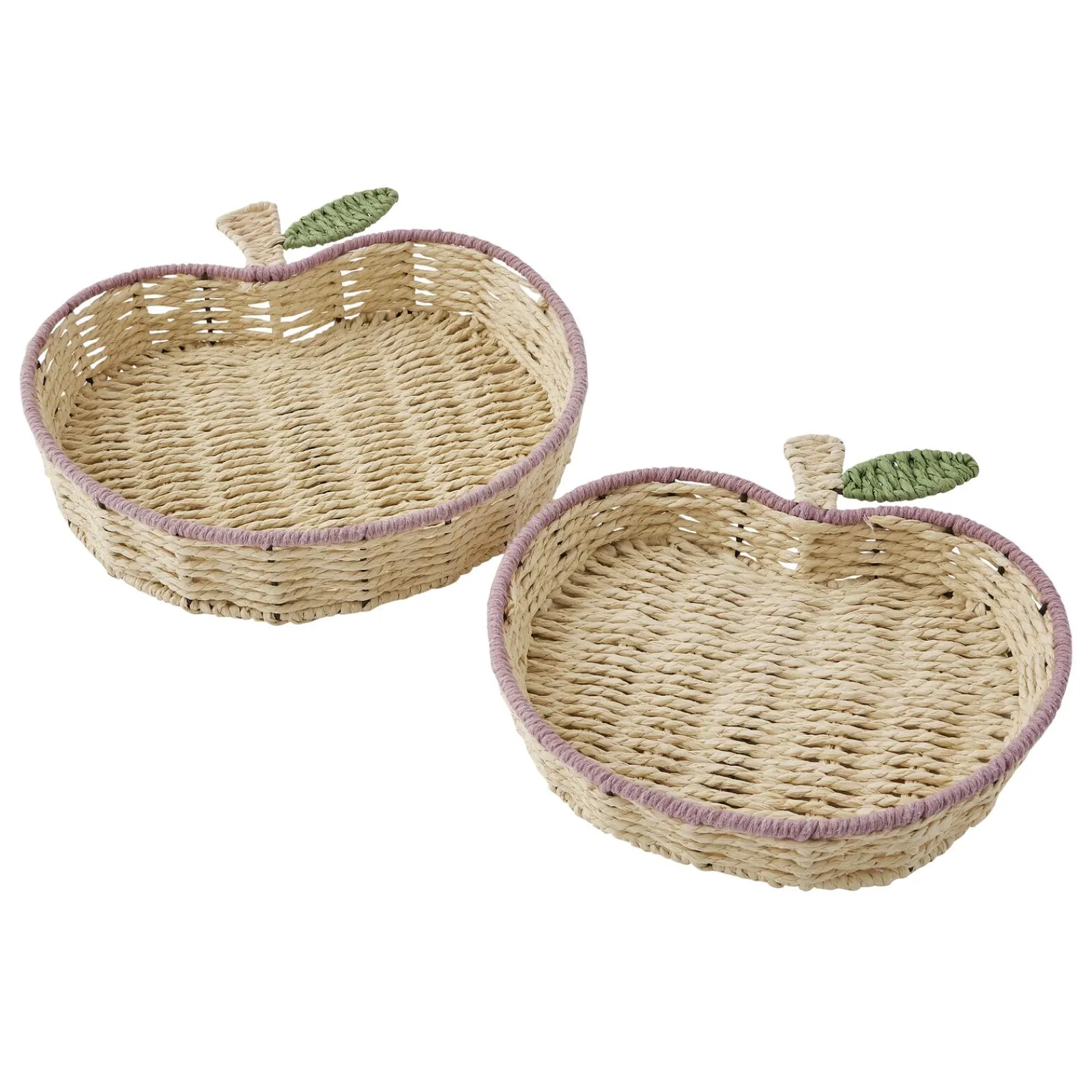 Hot Panier POMME coloris beige - 4MURS Enfant Déco Enfant|Objets Déco