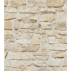 Online Papier peint adhésif STEEN coloris beige sable - 4MURS Papiers Peints