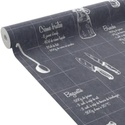 Hot Papier peint intissé A TABLE coloris noir - 4MURS Papiers Peints