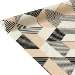 Hot Papier peint intissé AKITO coloris ton bois - 4MURS Papiers Peints