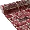 Outlet Papier peint intissé ATLANTA coloris lie de vin - 4MURS Papiers Peints