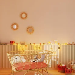 Best Papier peint intissé BAMBINO coloris beige orangé - 4MURS Enfant Papiers Peints Enfant|Papiers Peints