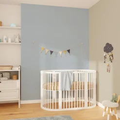 Fashion Papier peint intissé BAMBINO coloris bleu ciel - 4MURS Enfant Papiers Peints Enfant|Papiers Peints
