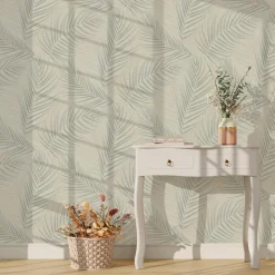 Online Papier peint intissé BERTILLE coloris beige rosé - 4MURS Papiers Peints
