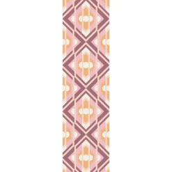 Fashion Papier peint intissé CATALINE coloris rose et orange - 4MURS Papiers Peints