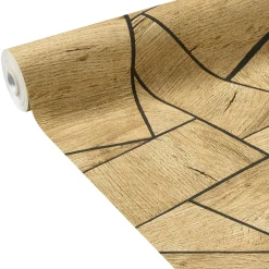 Best Papier peint intissé COLOMBO coloris bois miel - 4MURS Papiers Peints