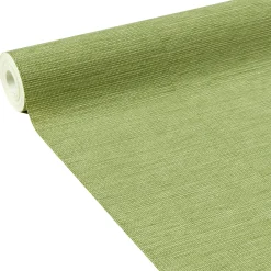 Sale Papier peint intissé CURAÇAO coloris vert bambou - 4MURS Papiers Peints