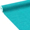 Sale Papier peint intissé CURAÇAO coloris bleu turquoise - 4MURS Papiers Peints