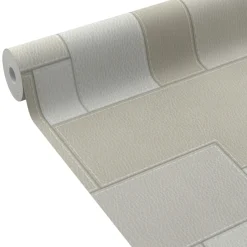 Clearance Papier peint intissé DANNY coloris beige - 4MURS Papiers Peints