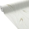 Hot Papier peint intissé DIANA coloris blanc - 4MURS Papiers Peints