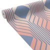 Clearance Papier peint intissé ELBÉE coloris rose et bleu - 4MURS Papiers Peints