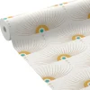 Clearance Papier peint intissé FELICIE coloris blanc - 4MURS Papiers Peints
