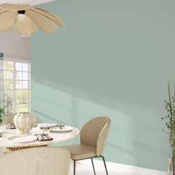 New Papier peint intissé FLORENTINE coloris bleu ciel - 4MURS Papiers Peints