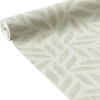 Online Papier peint intissé FLORENTINE PEARL coloris sable beige - 4MURS Papiers Peints