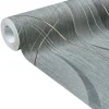 Hot Papier peint intissé FRISSON coloris gris métallisé - 4MURS Papiers Peints