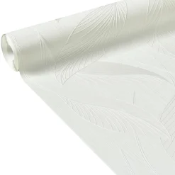 Sale Papier peint intissé GLORIA coloris blanc - 4MURS Papiers Peints
