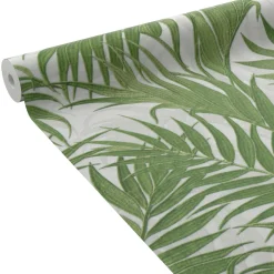 Clearance Papier peint intissé GRACIE coloris vert absinthe - 4MURS Papiers Peints