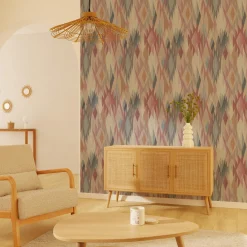 Sale Papier peint intissé GUJARAT coloris multicolore - 4MURS Papiers Peints